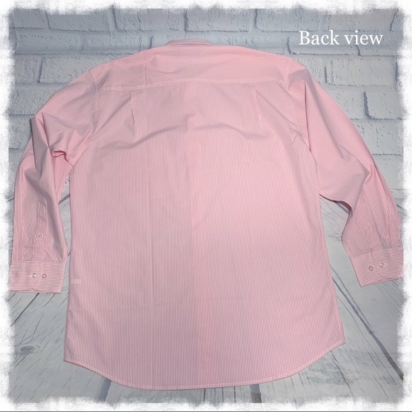 Nantucket Brand Mens Pink/White Stripe Button Down - Picture 2 of 7